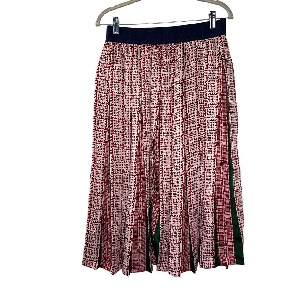 Lularoe Pleated Plaid Holiday Skirt
